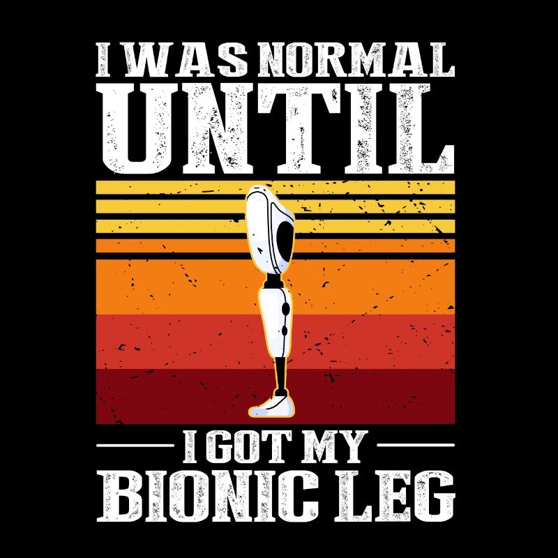 Bionic leg design for leg prostheses
