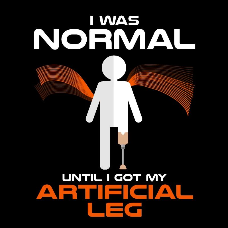 Artificial limb design for leg prosthesis