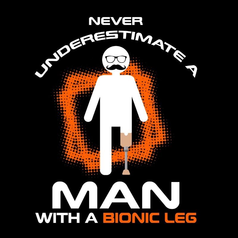 Bionic leg design for leg prostheses