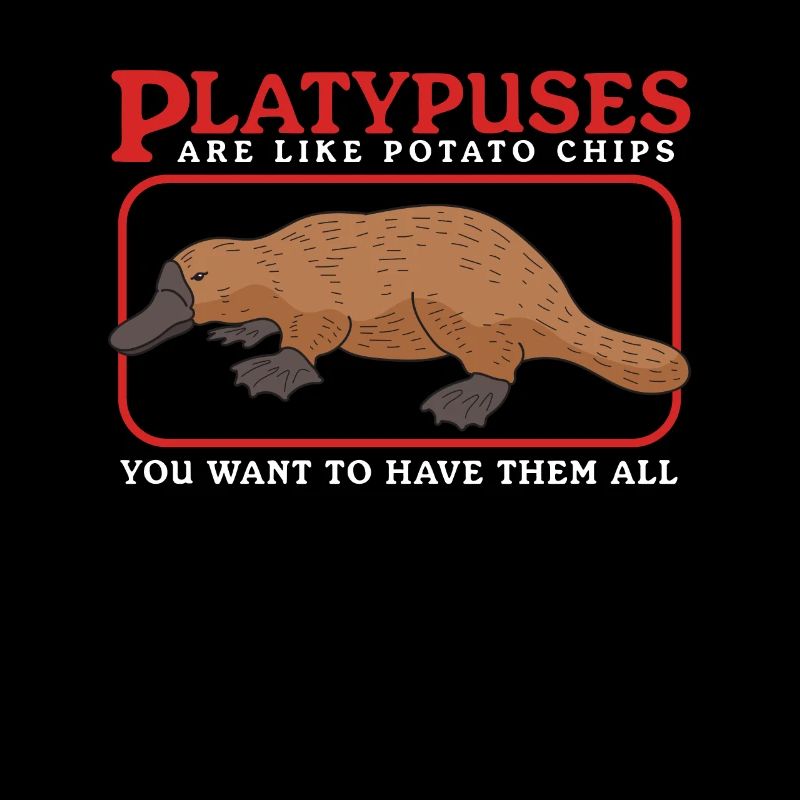Schnabeltiere Platypus Schnabeltier Geschenk