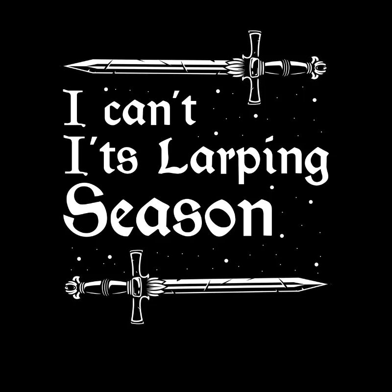 Role-playing game quote for Larper and Larp