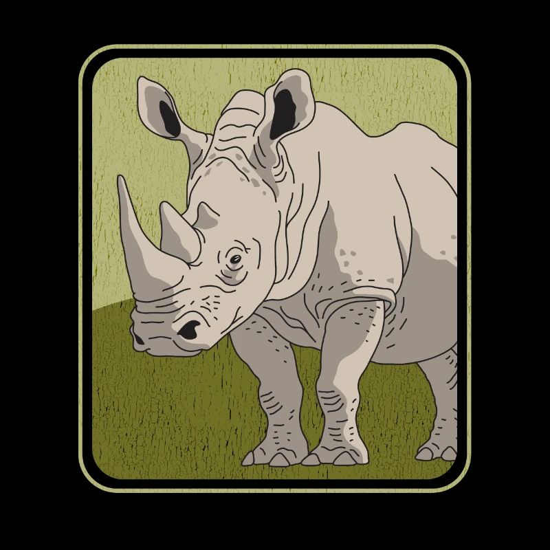 Nashorn Rhinozeros | Nashörner Geschenk