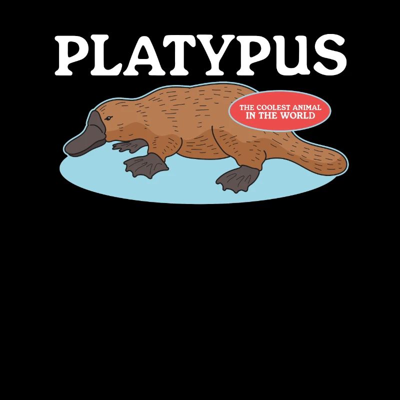 Schnabeltier Platypus Schnabeltiere Geschenk