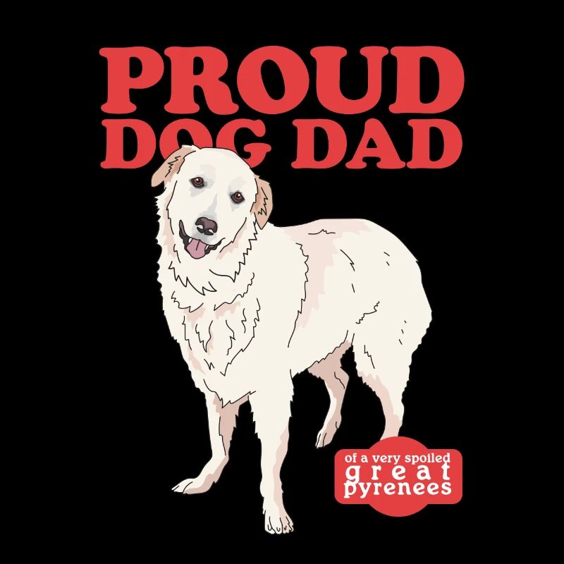 Pyrenäenberghund Dad | Hundebesitzer Geschenk