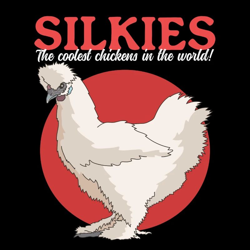 Silk Chicken Silkie Chicken Silk Chickens Gift