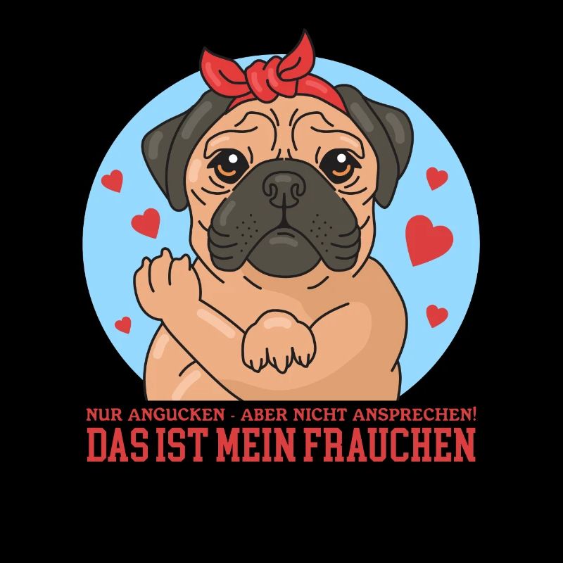 Mops Hunde Hundebesitzerin Hundehalter Geschenk