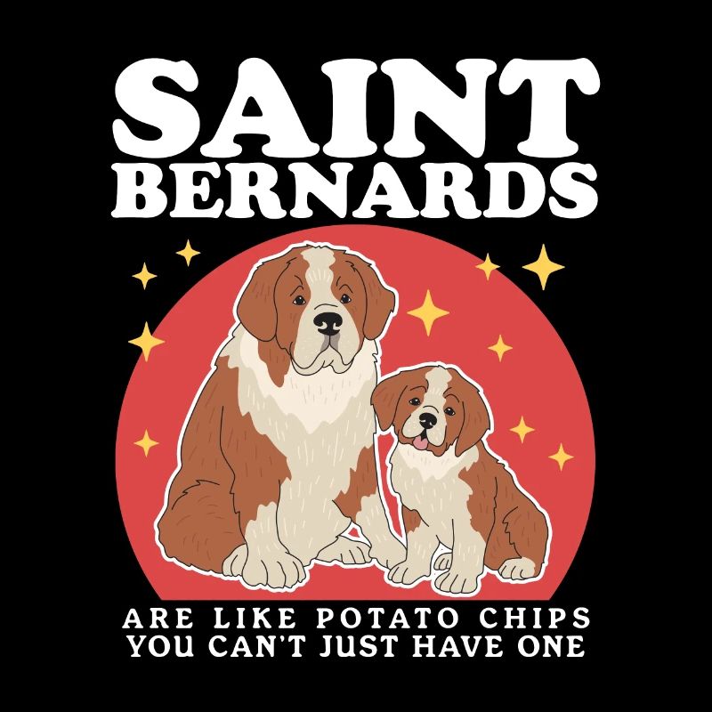 Chien Saint-Bernard Cadeau pour chien Saint-Bernard