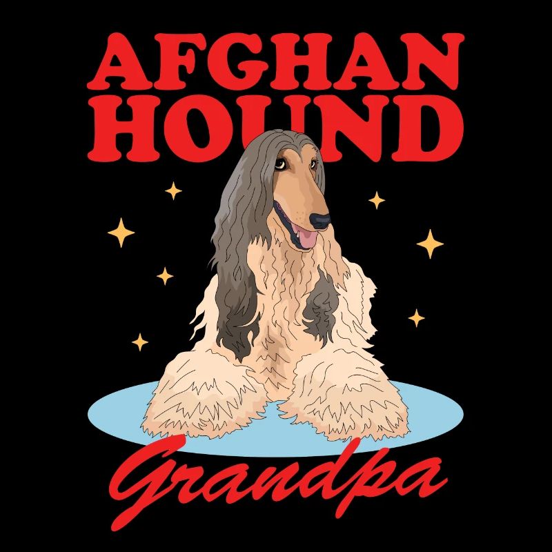 Afghanischer Windhund Oma Hundehalter Geschenk