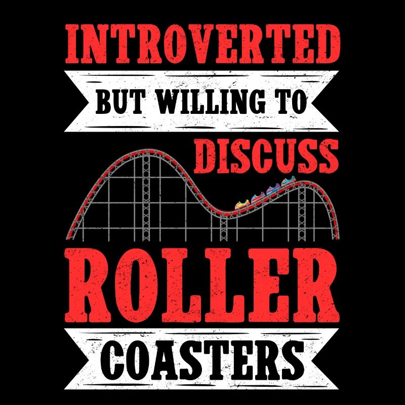 Achterbahn Rollercoaster Roller Coaster Geschenk