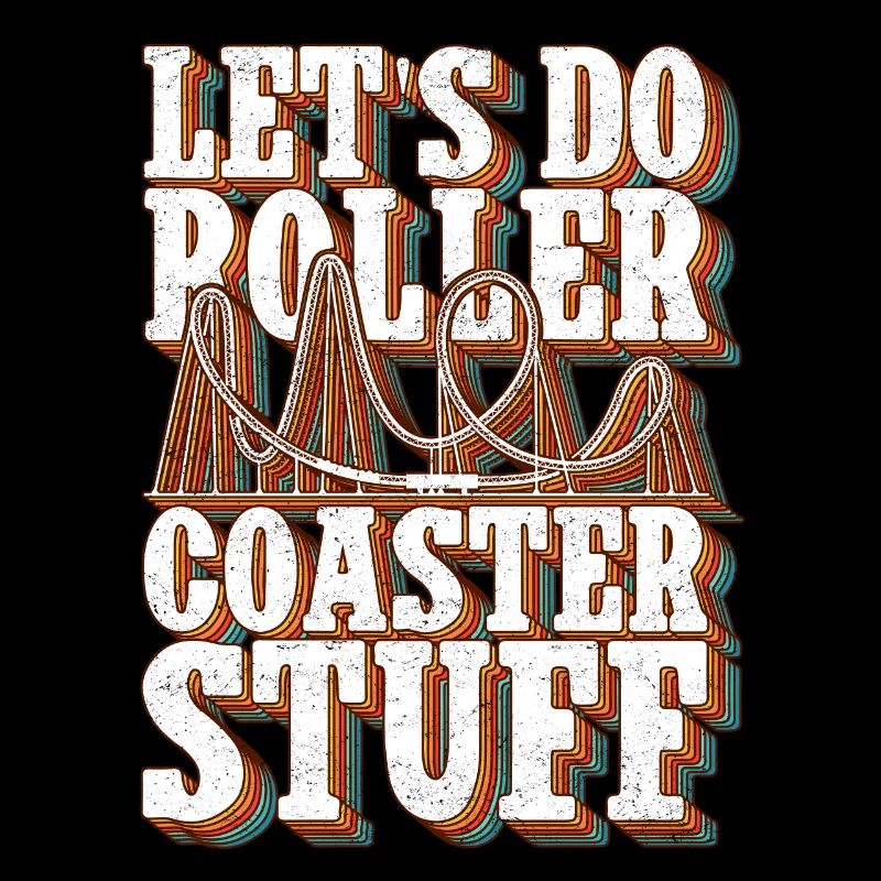 Achterbahn Roller Coaster Rollercoaster Geschenk