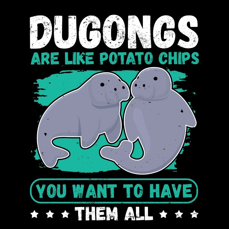 Dugong Pigs Fork-tailed Manatee Gift