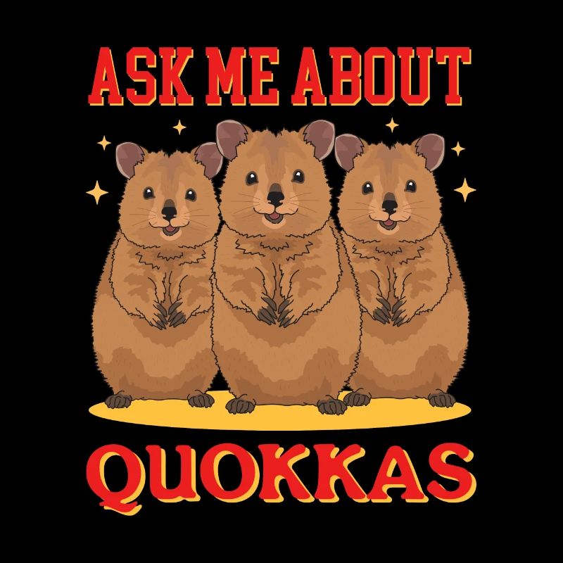 Quokka Kurzschwanzkänguru Känguru Geschenk