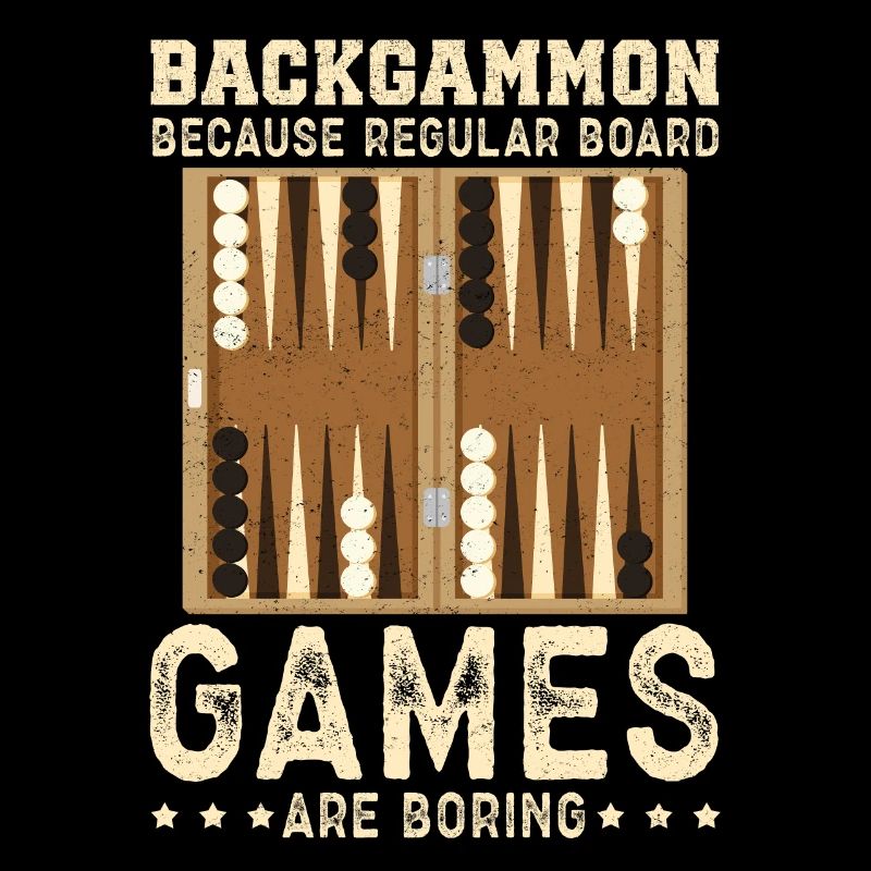 Backgammon Player Backgammon Board Game Gift