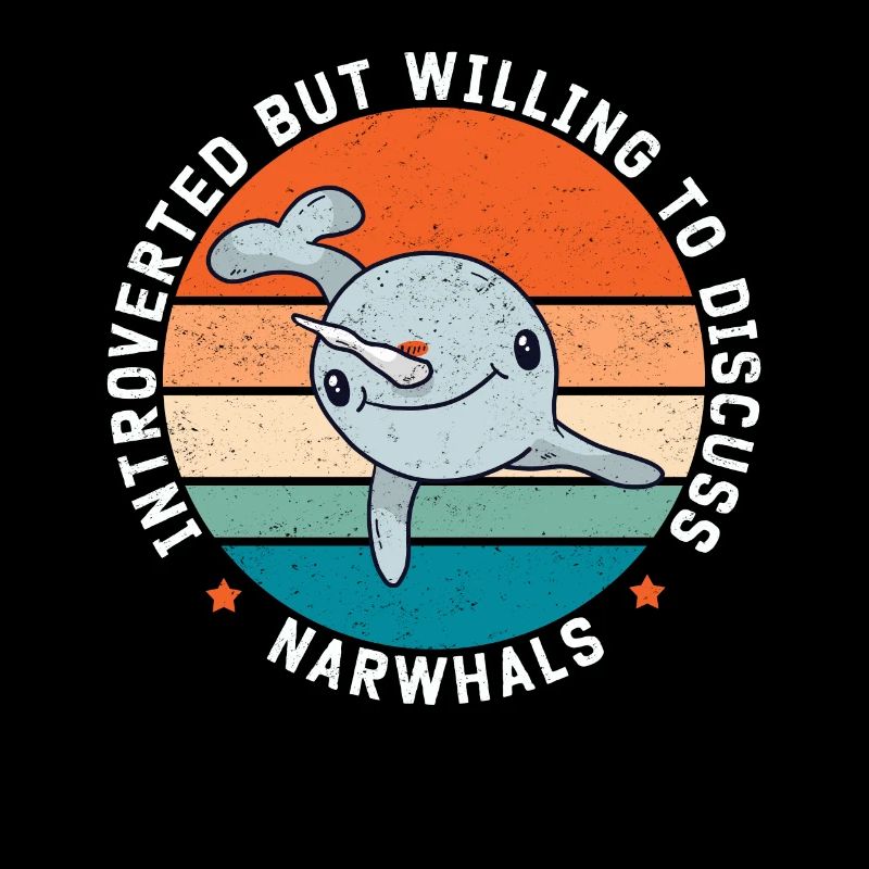 Narval Narval baleine Narval baleines cadeau