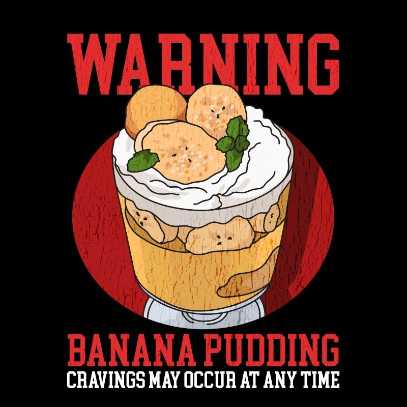 Bananenpudding Bananen Pudding Geschenk