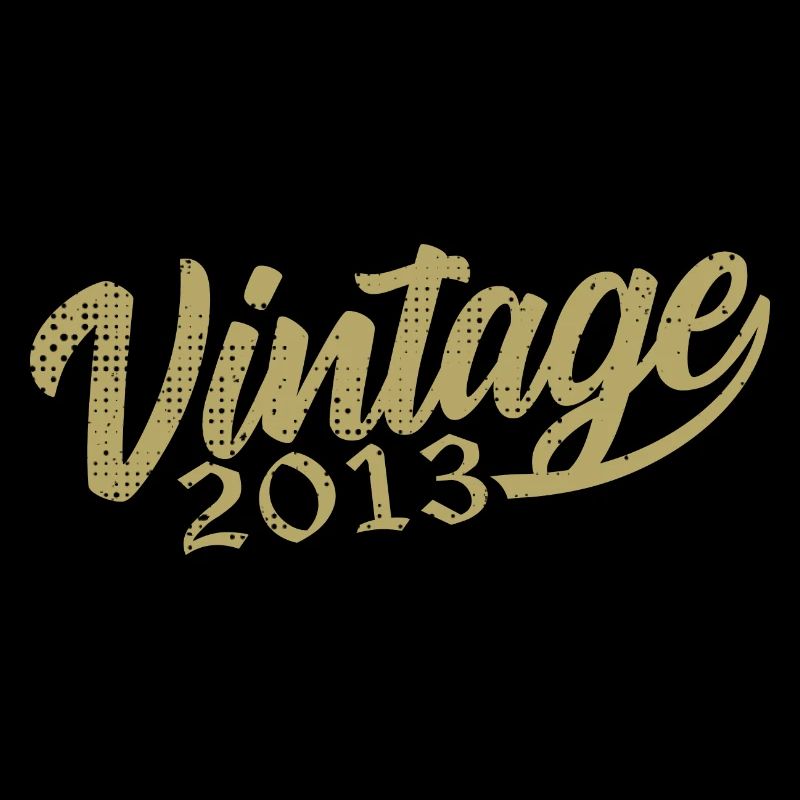 2013 Vintage 2013 Retro 2013 Birthday Gift