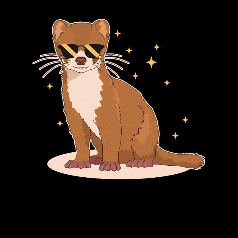 Cadeau Weasel Mouse Weasel Hermännchen