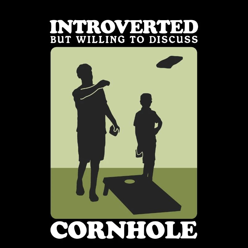 Cornhole Player Blind Hole Sac de haricots cadeau