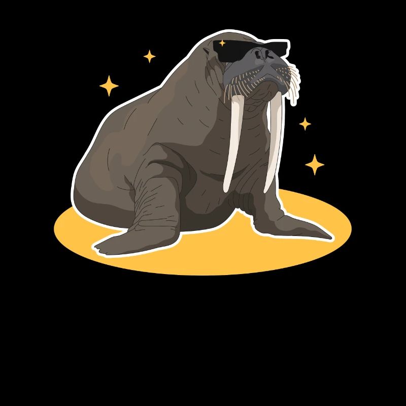 Walross Walroß Walrus Walrosse Geschenk