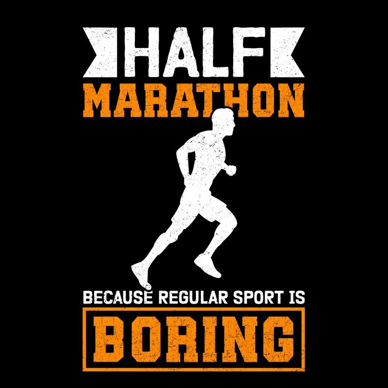 Halbmarathon Halb-Marathon Laufen Geschenk