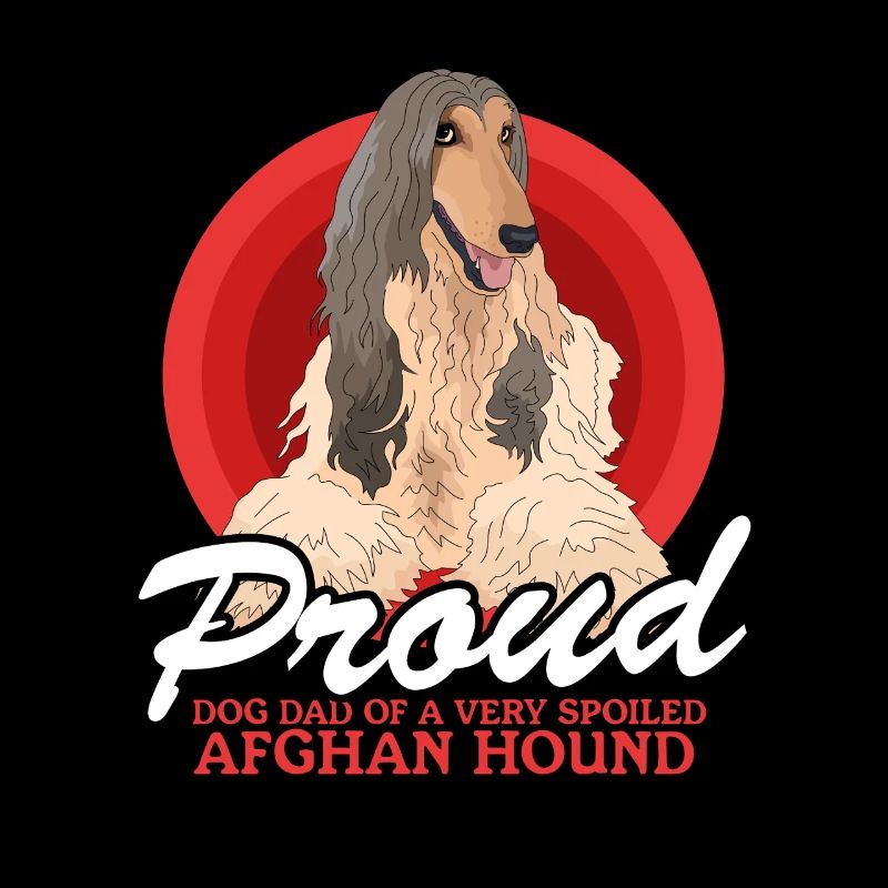 Afghanischer Windhund Dad Hundepapa Geschenke