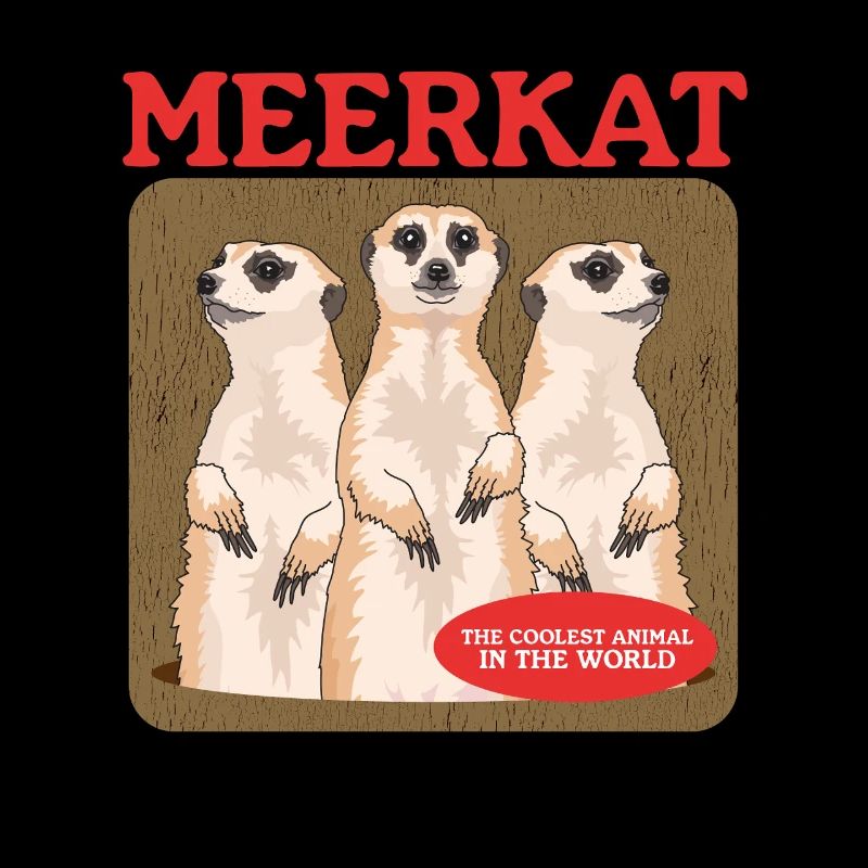 Erdmännchen süße Erdmännchen Geschenk