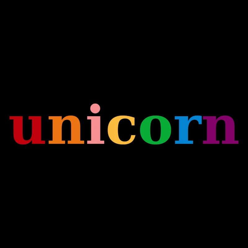 unicorn rainbow colors