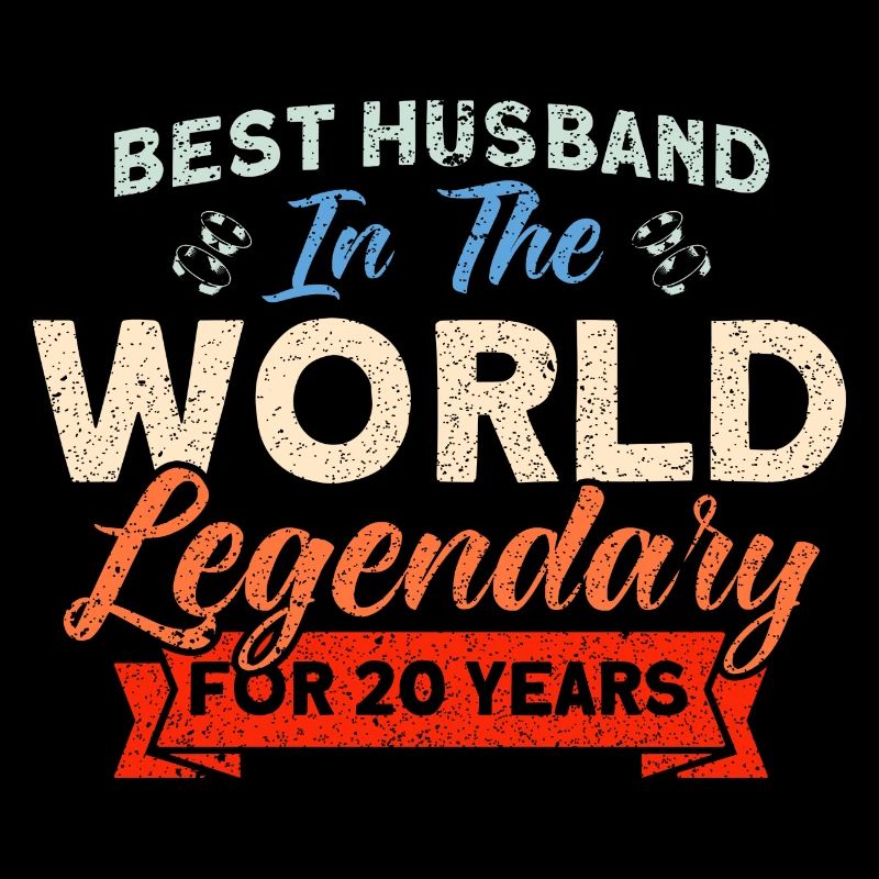 20e anniversaire de mariage Couple Design 20 ans de mariage