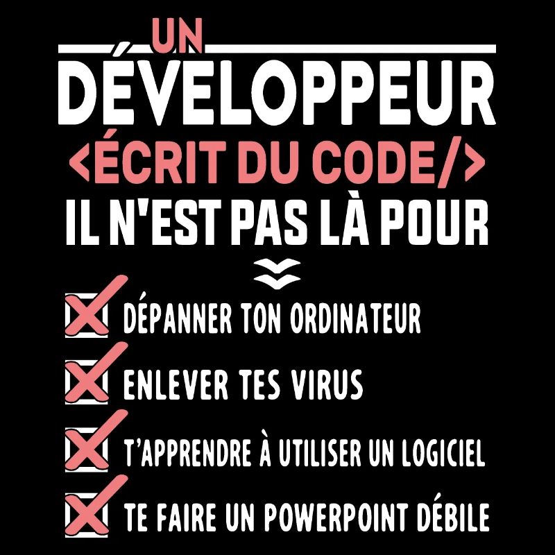 Un Développeur Écrit du Code Cadeau