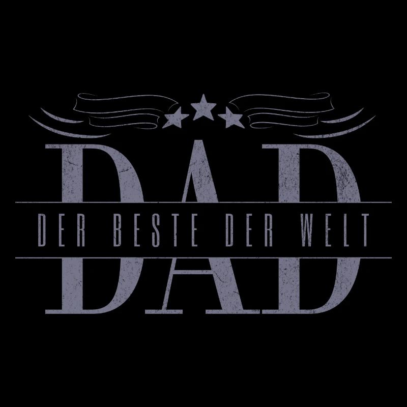 Dad der beste der Welt Papa Vater Geschenk