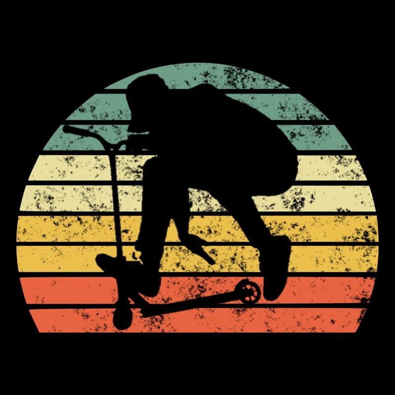 Scooter stunt kick scooter e-scooter retro gift