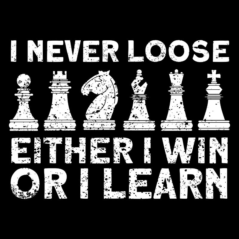 Entweder ich gewinne oder ich lerne