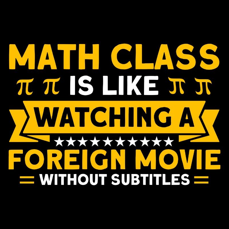 Math Mathématiques Sciences Math Cadeau