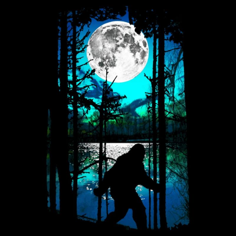 Bigfoot Moon T-shirt