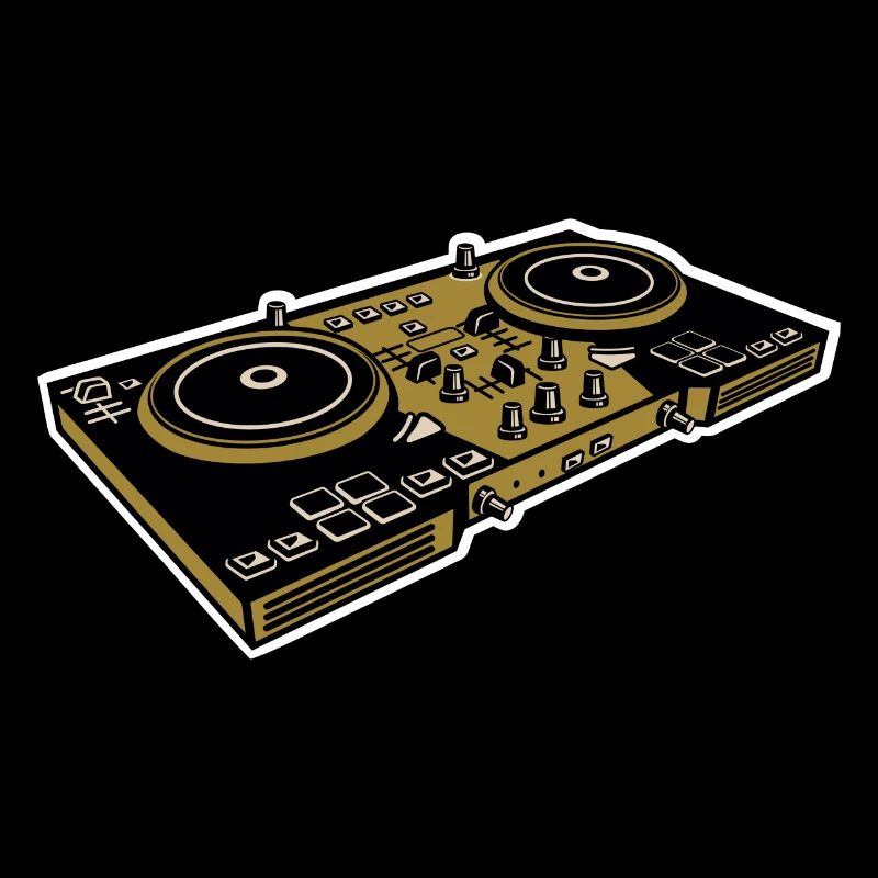 DJ turntables