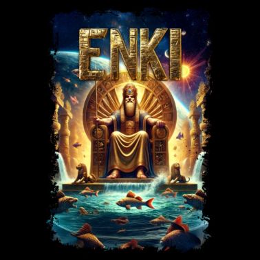 Enki Dio dell'Acqua e della Saggezza