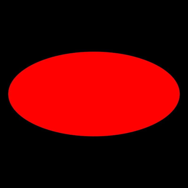 Hintergrund Oval Rot
