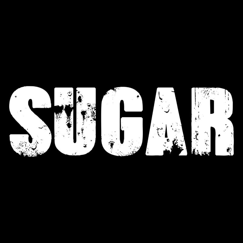sugar,schrift,weiss, stencil