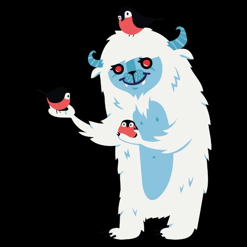 Monster mit Vögeln
