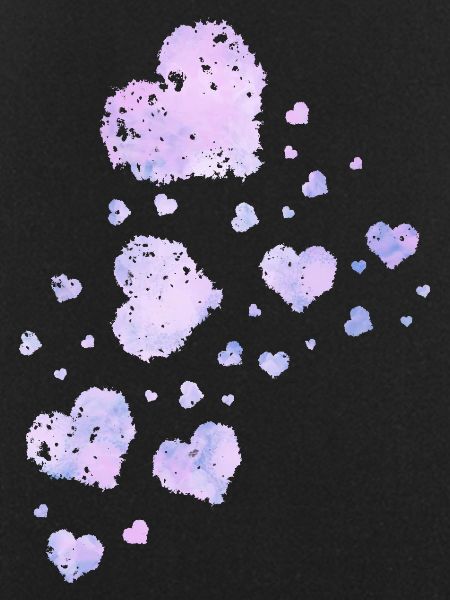 paint hearts