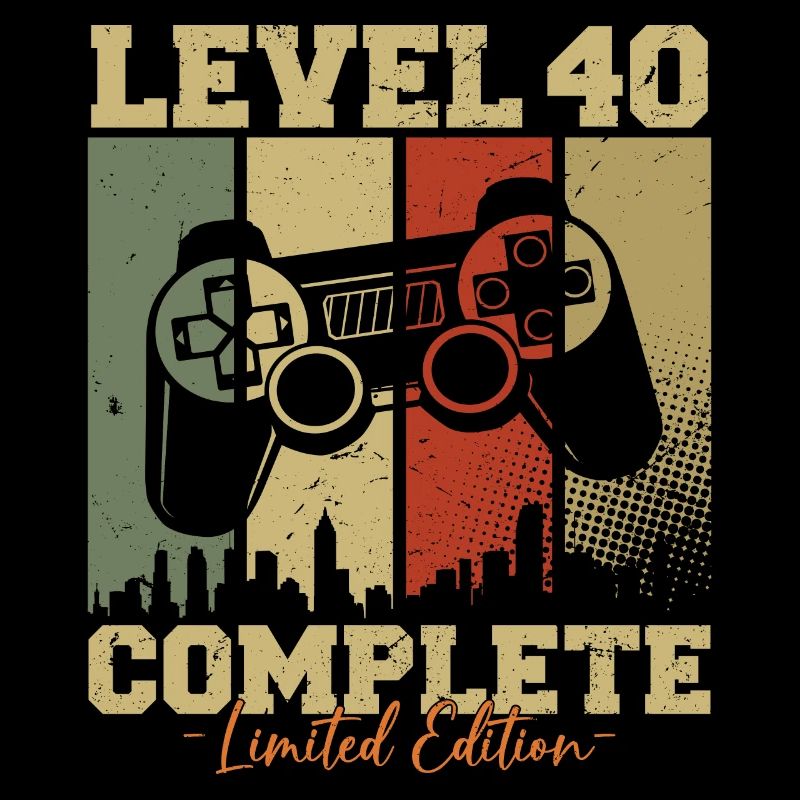 Level 40 Freigeschaltet 40 Geburtstag Geschenk