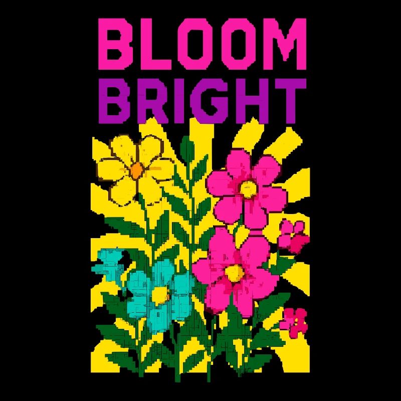 Bloom Bright – Pixel Power in Full Color