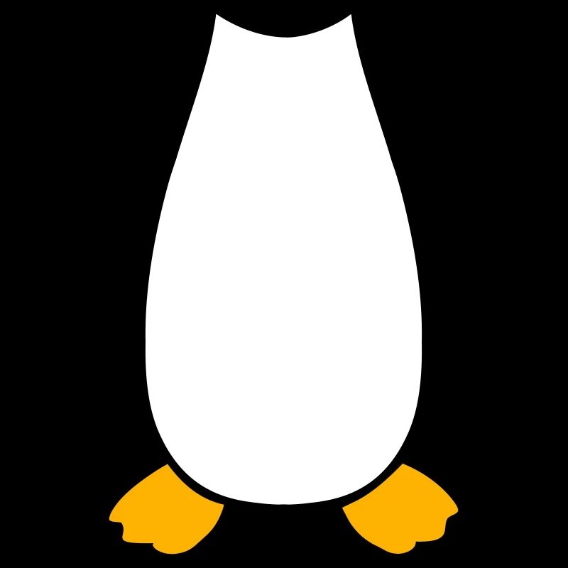 Pingouin Costume Carnaval Animal Bas Du Corps Drôle