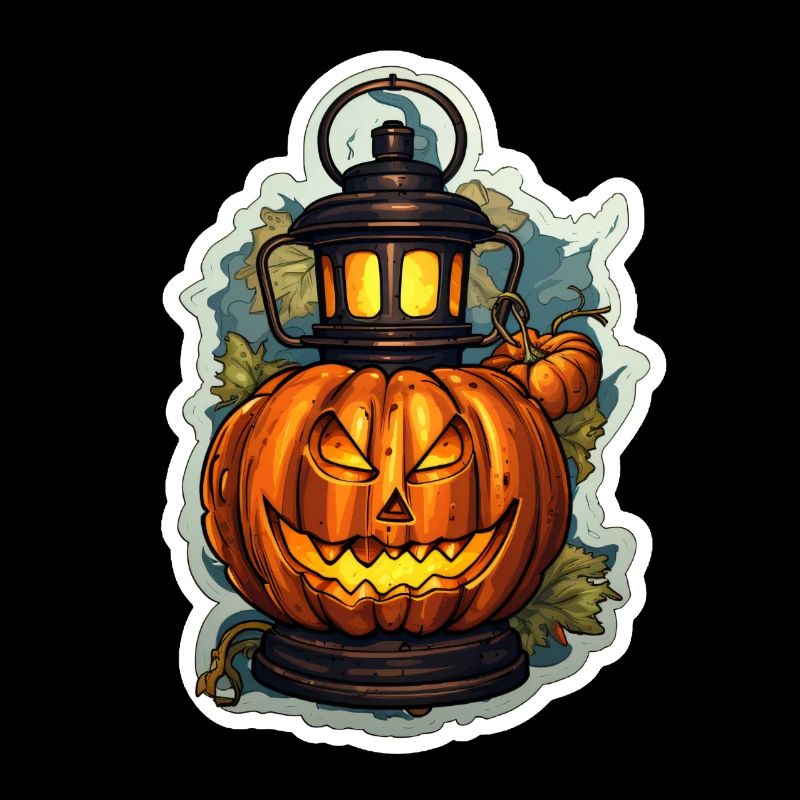 Halloween Pumpkin Lantern