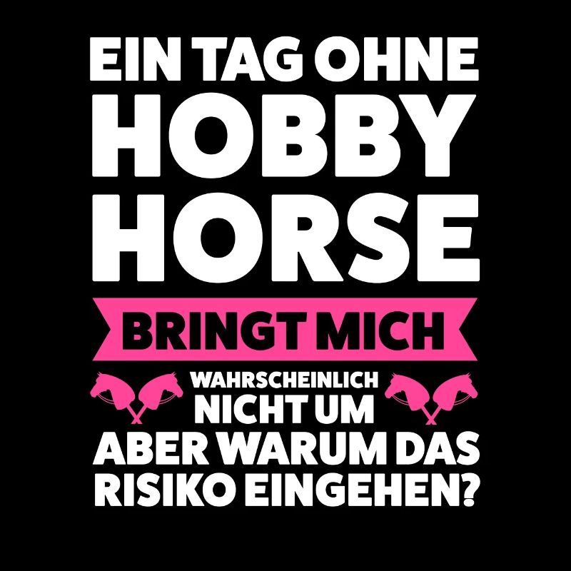 Hobby Horsing Pferd Reiter Geschenk
