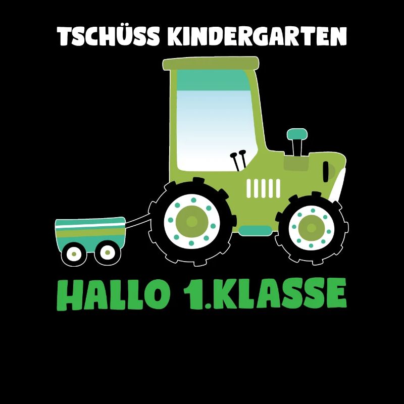 1.Klasse Traktor Einschulung Geschenk