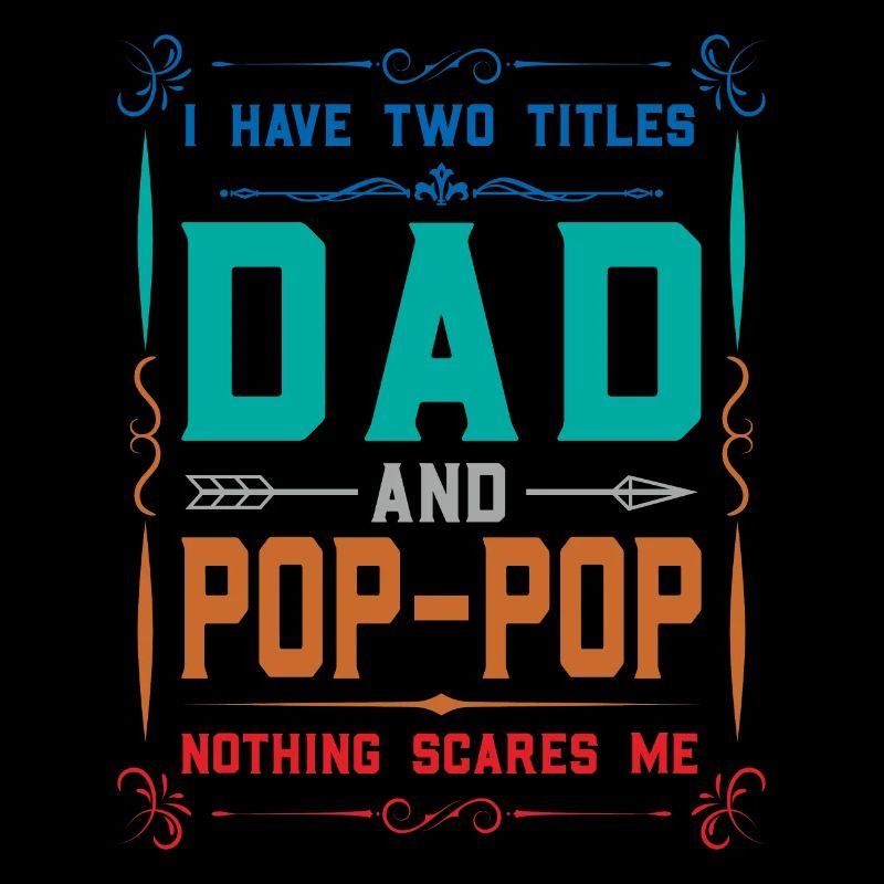 pop-pop Vatertag pop-pop Geschenk