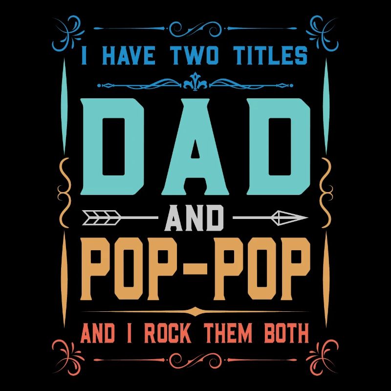 pop-pop Vatertag pop-pop Geschenk