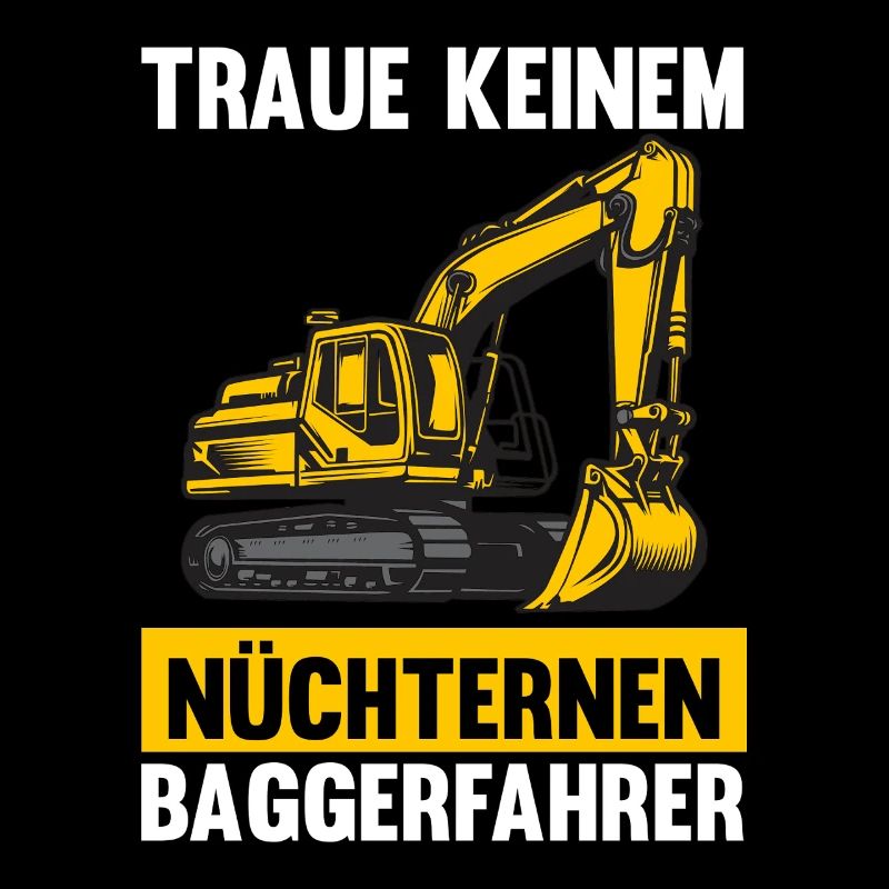 Bagger Fahrer Bagger Bauen Geschenk