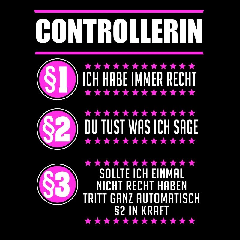 Controllerin Finanzen Controller Geschenk